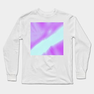 purple pink white abstract texture Long Sleeve T-Shirt